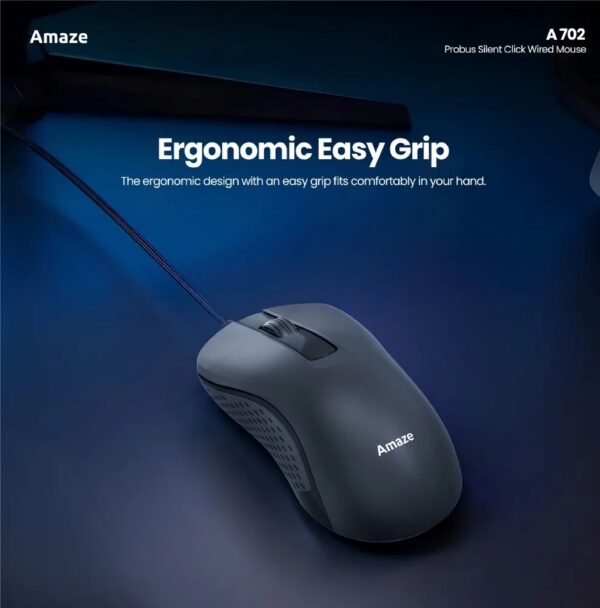AMAZE PROBUS SILENT WIRED MOUSE A702