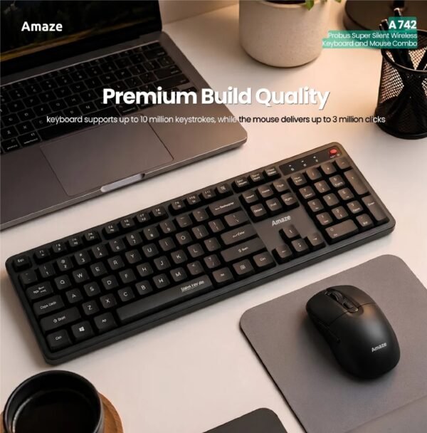 AMAZE PROBUS SUPER SILENT WIRELESS COMBO SET A742