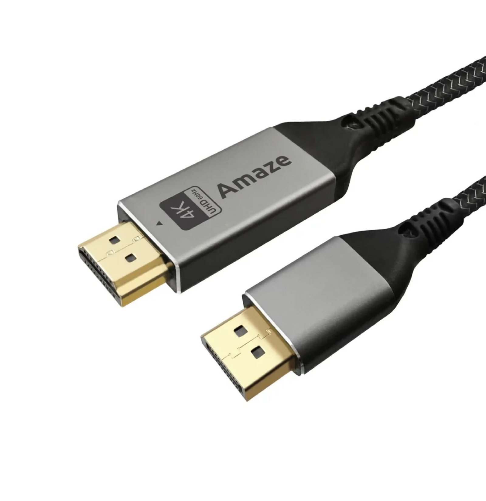 AMAZE DP TO HDMI BRAIDED CABLE 4K@60HZ A815 2M