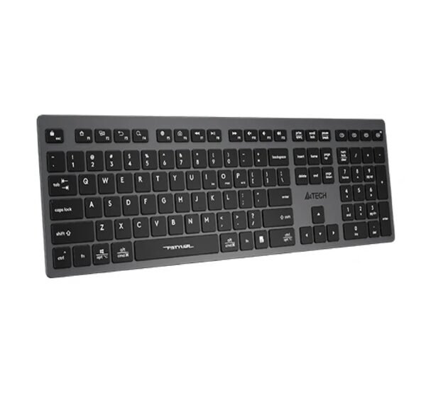 A4tech FBX50C Bluetooth  2.4G Wireless Keyboard – Grey