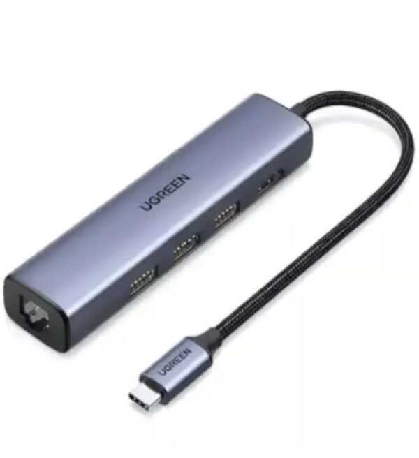 UGREEN 20934 5-IN-1 USB-C TO 3XUSB 3.0, 1X HDMI+RJ45 ADAPTER