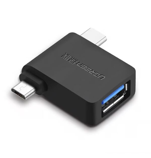 UGREEN 30453 2 IN 1 ADAPTER M/USB +TYPE-C MALE TO USB 3.0 F/M