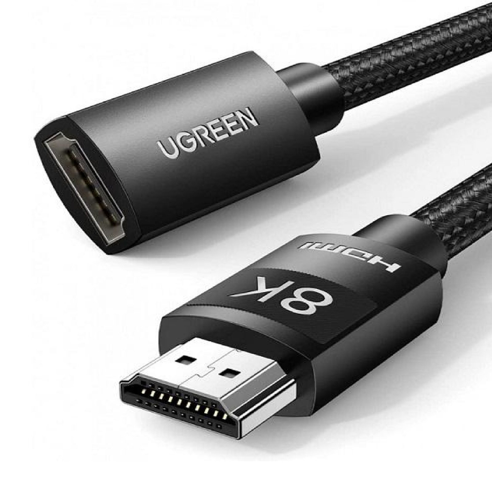 UGREEN 40450 HDMI MALE TO FEMALE 8K EXTENSION CABLE 2M