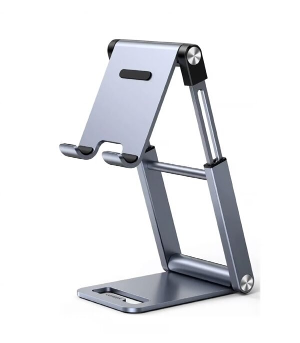 UGREEN 50324 MULTI-ANGLE ADJUSTABLE METAL DESKTOP PHONE STAND GREY