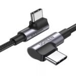 UGREEN 70696 ANGLED USB-C TO C CABLE BRAIDED 1M