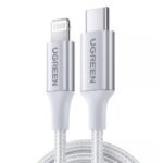 UGREEN 70525 USB-C TO LIGHTNING PD FAST CHARGING CABLE 20W+ 2M BRAIDED