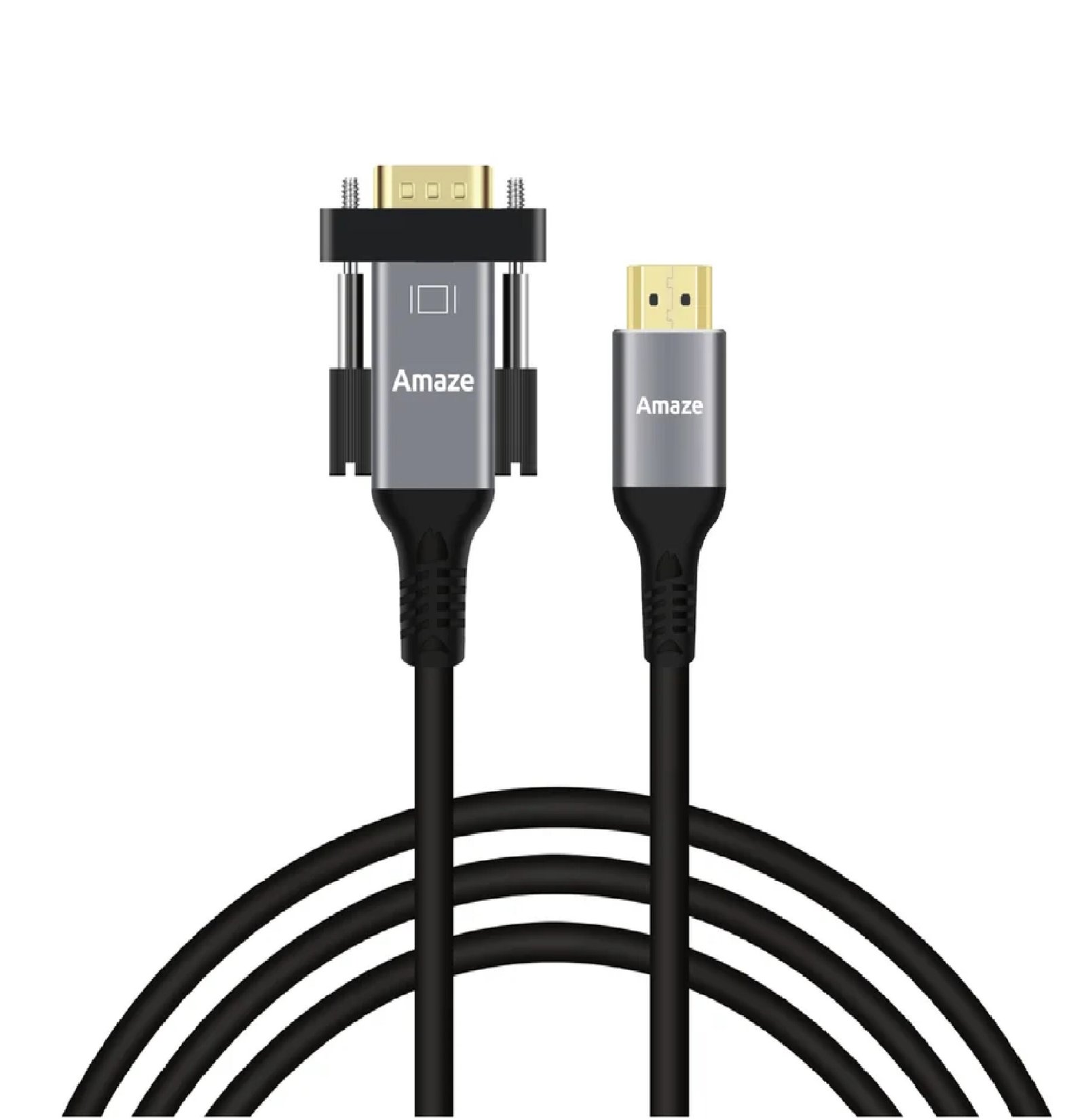 AMAZE ALUMINUM ALLOY HDMI TO VGA CABLE A825 2M