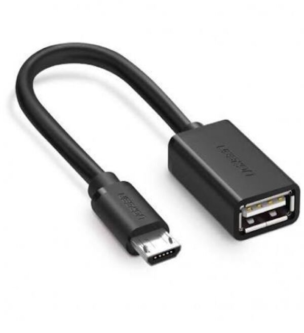 UGREEN 10396 MICRO USB MALE TO USB-A F/M OTG CABLE 15CM