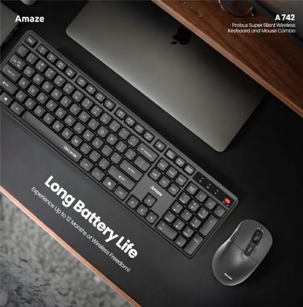 AMAZE PROBUS SUPER SILENT WIRELESS COMBO SET A742