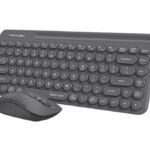A4tech FG3200 Air QuietKey Compact Combo Desktop Grey