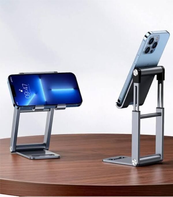 UGREEN 50324 MULTI-ANGLE ADJUSTABLE METAL DESKTOP PHONE STAND GREY