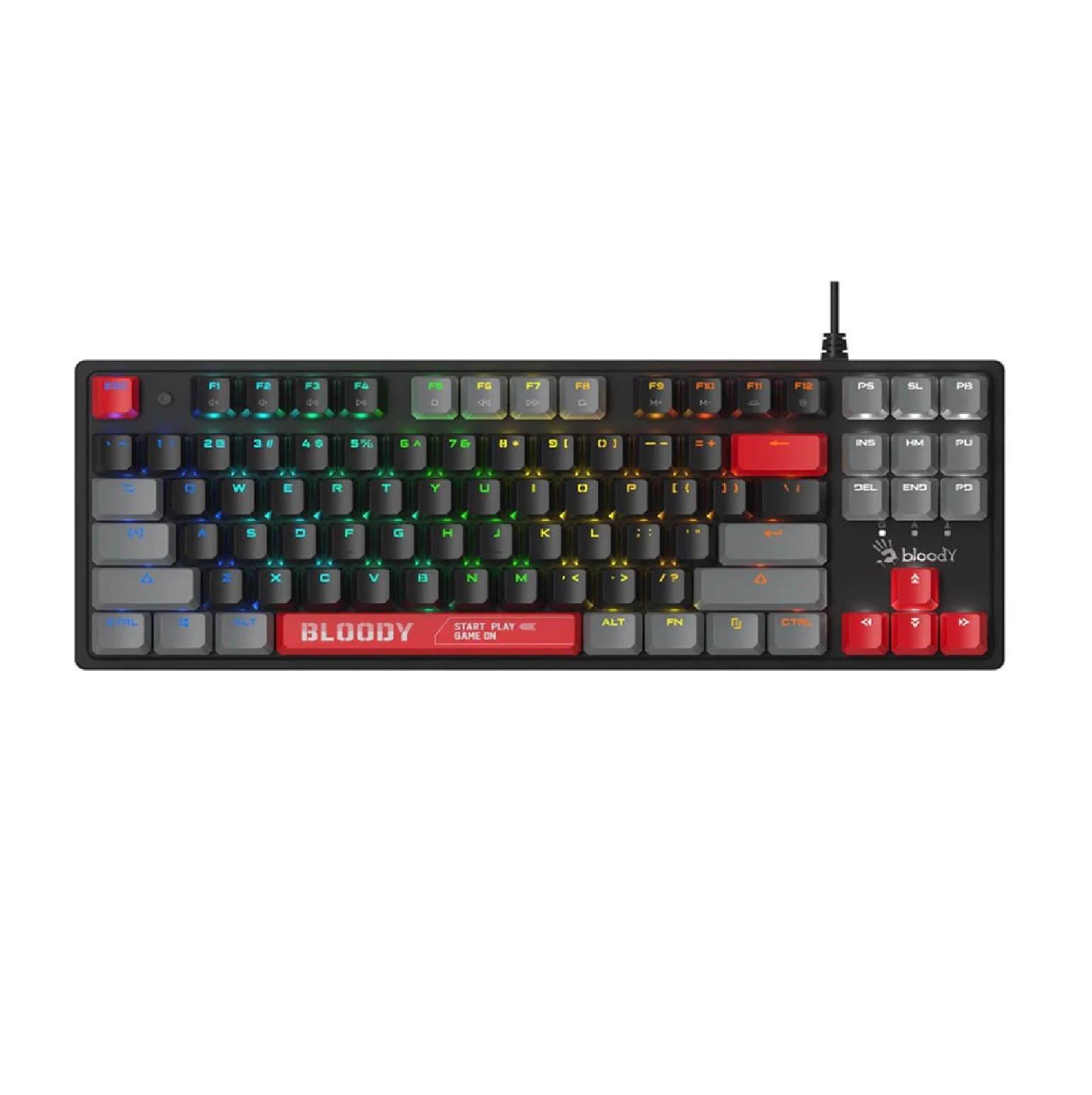 Bloody S310N BLMS TKL RGB Mechanical Keyboard Energy Red