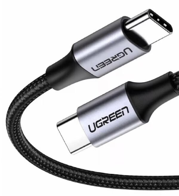 UGREEN 50152 USB-C TO USB-C 2.0 PD FAST CHARGING CABLE 60W 2M BRAIDED