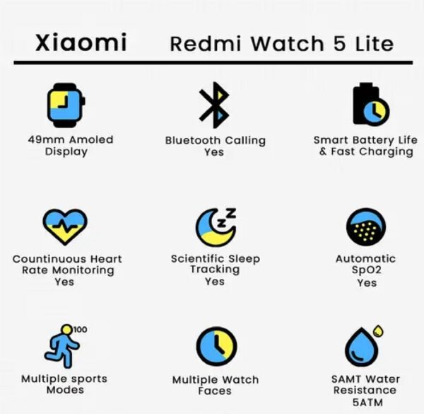 MI WATCH 5 LITE