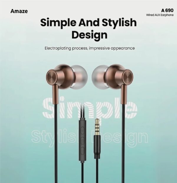 AMAZE ULTRA BASS EARPHONE A690