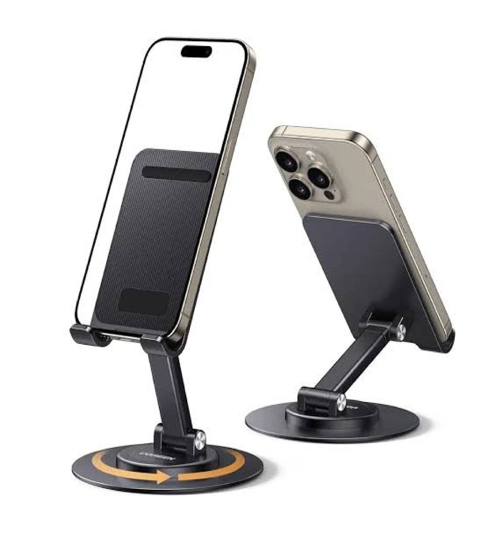 UGREEN 35152 360 ROTATION FOLDABLE DESKTOP PHONE STAND BLACK