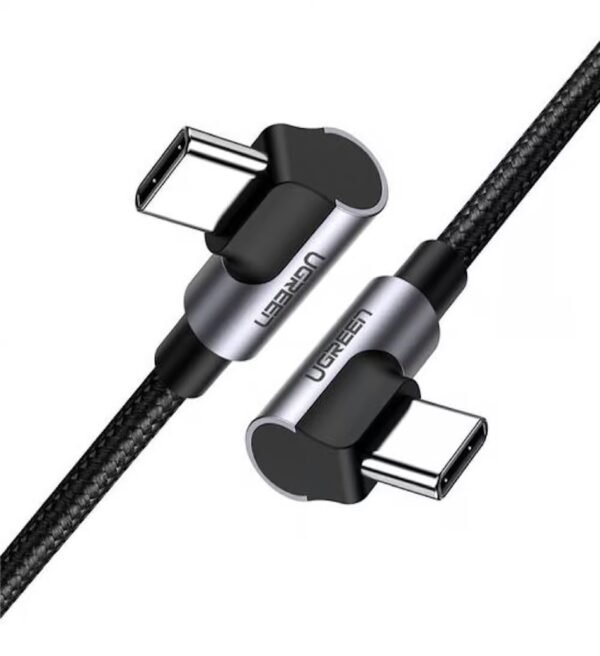 UGREEN 70698 ANGLED USB-C TO C CABLE BRAIDED 2M