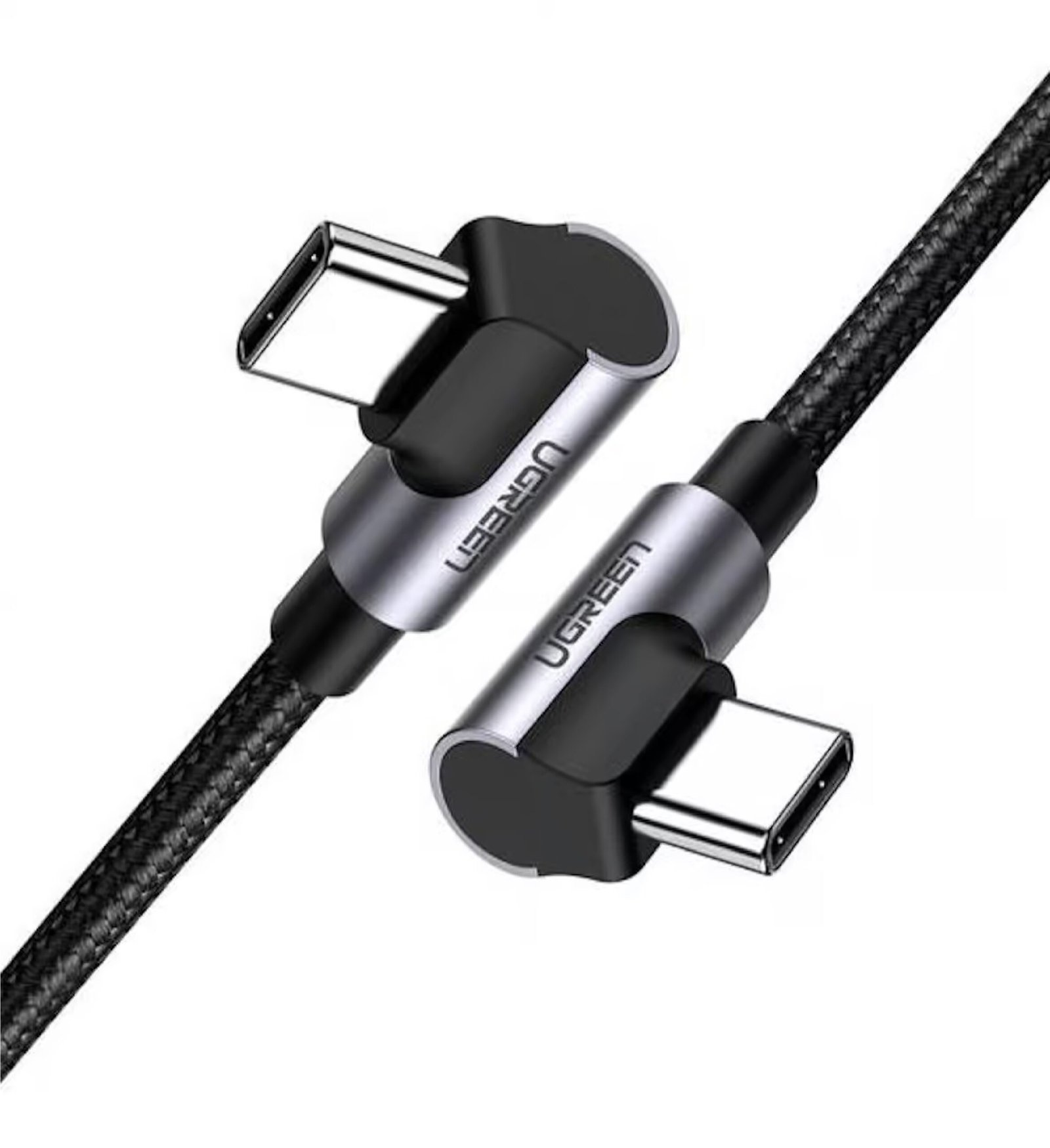 UGREEN 70698 ANGLED USB-C TO C CABLE BRAIDED 2M