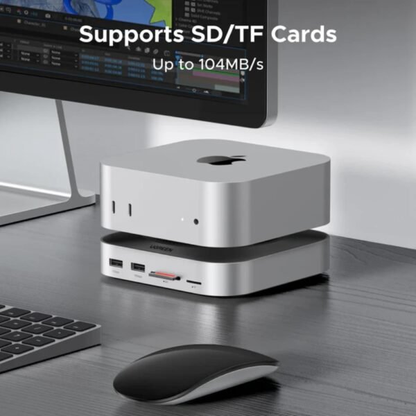 UGREEN 65487 Mac Mini M4 Docking Station  11PORT 8TB 10Gbps
