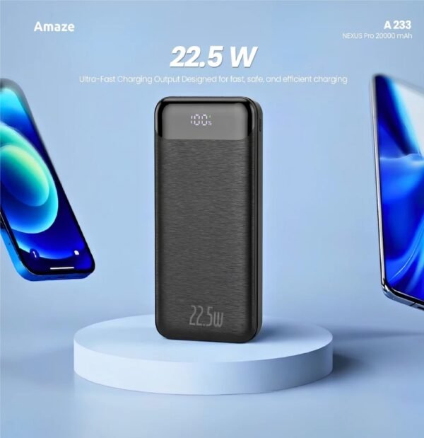 AMAZE NEXUS PRO POWER BANK 20,000MAH 22.5W A233