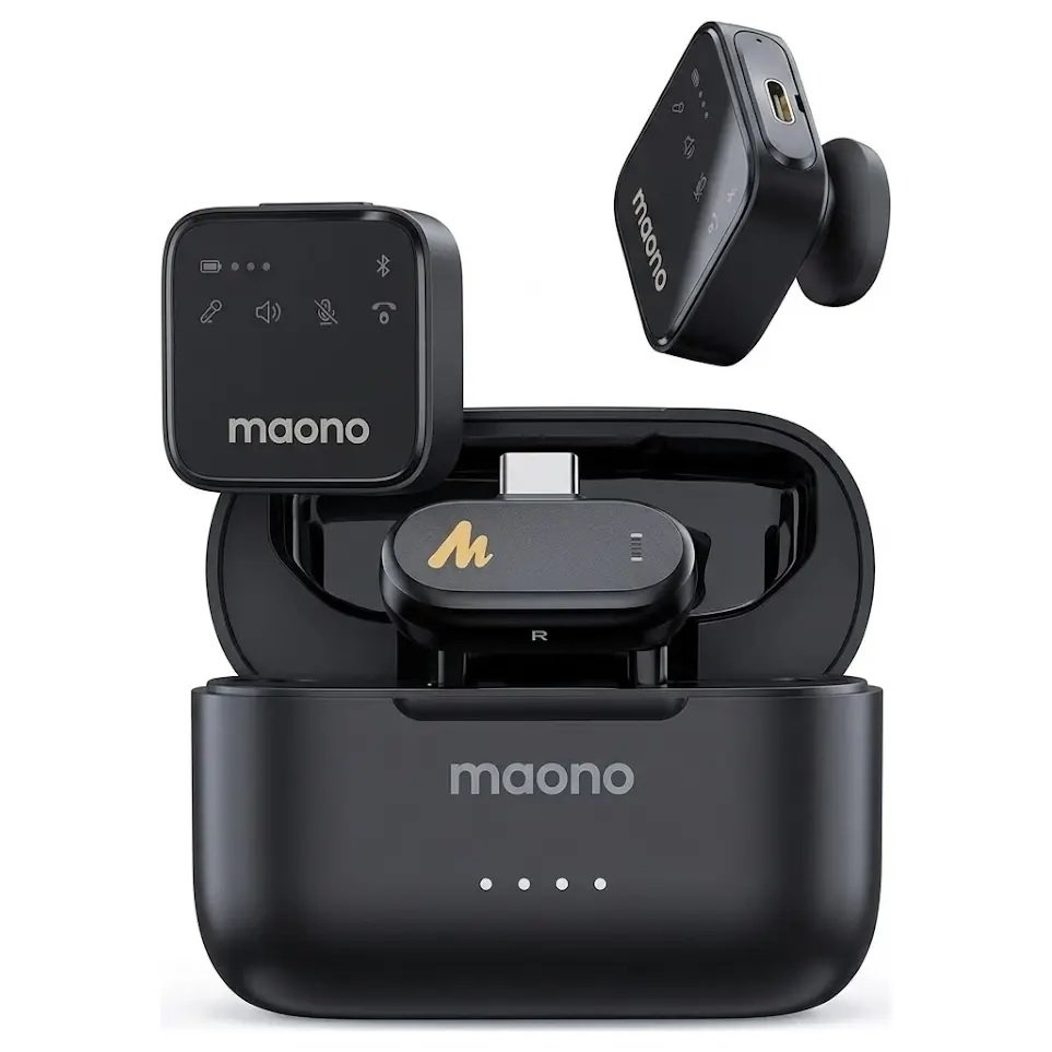 Maono Wave T1 Plus PC2 Microphone Wireless Type-C