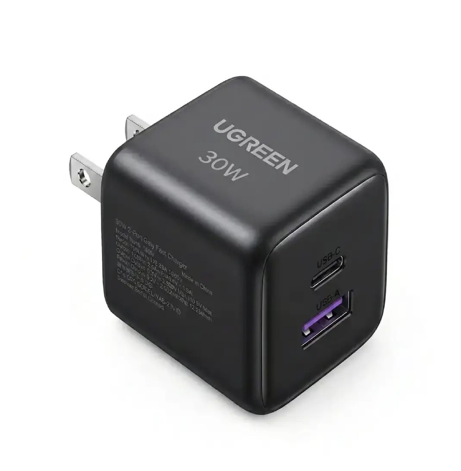 UGREEN 65025 Dual Port Fast Charger US