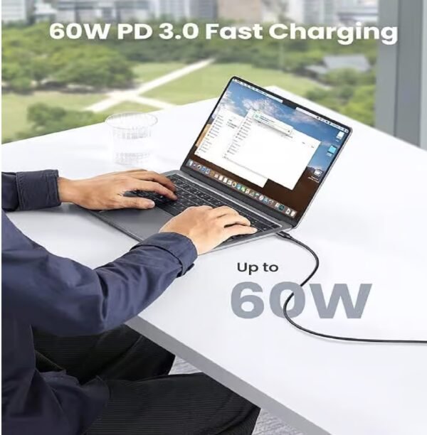 UGREEN 50997 Usb Type C Charging Data Cable 60W