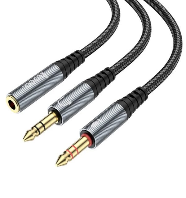 Hoco  2-in-1 Headset Audio Adapter Cable UPA21