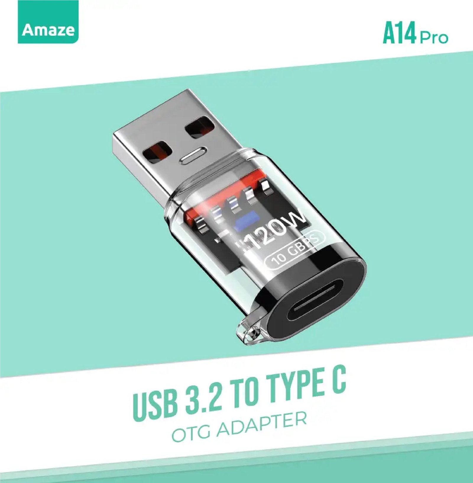 AMAZE TYPE C OTG Adapter A14 Pro