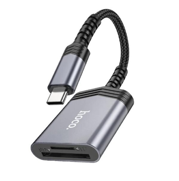 Hoco 2-in-1 Card Reader Type-C UA25