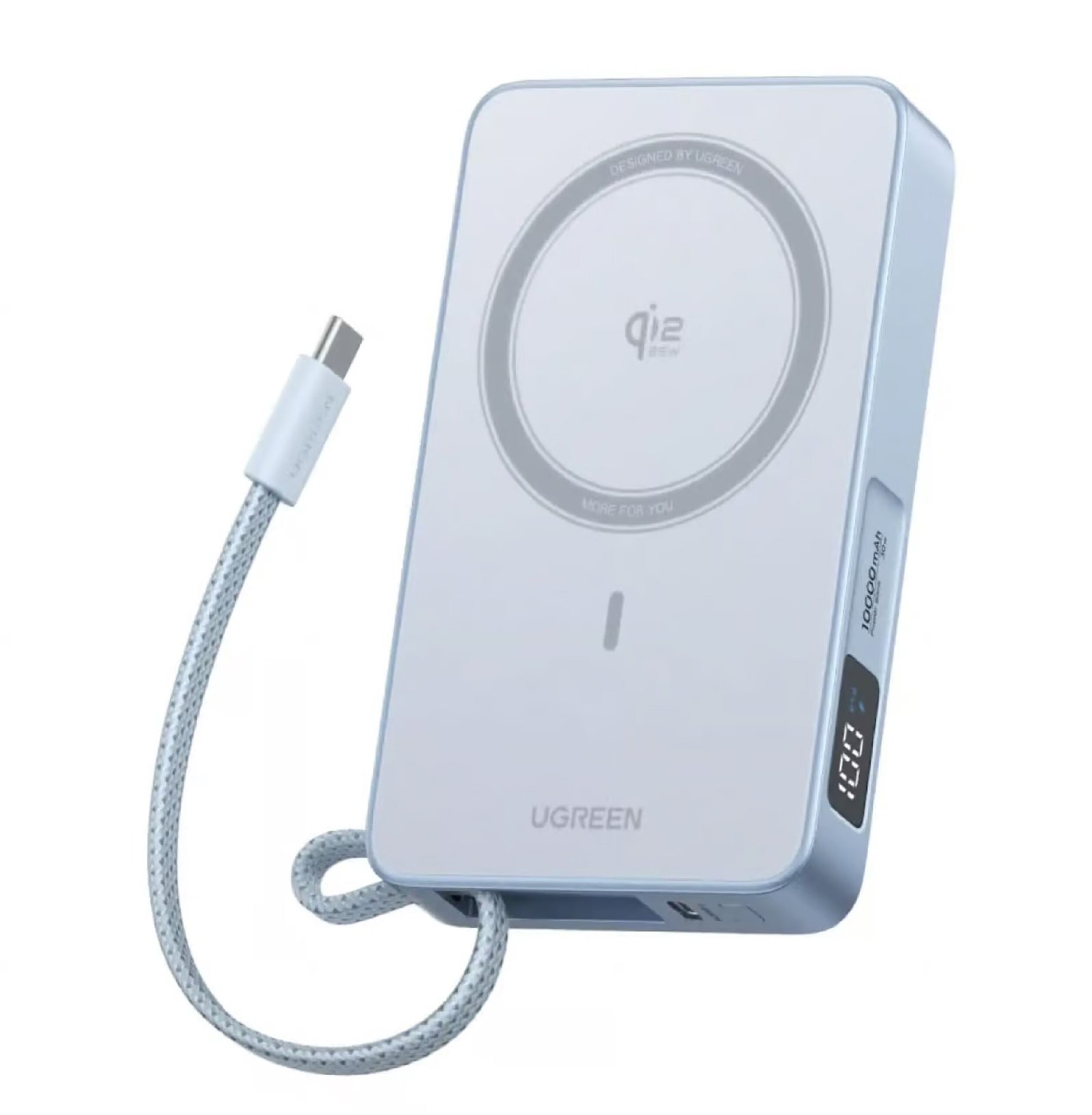 UGREEN 65958B Magnetic MagFlow Power Bank Wireless 10000mAh 25W