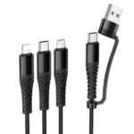 Hoco 3 in 1 charging cable X123