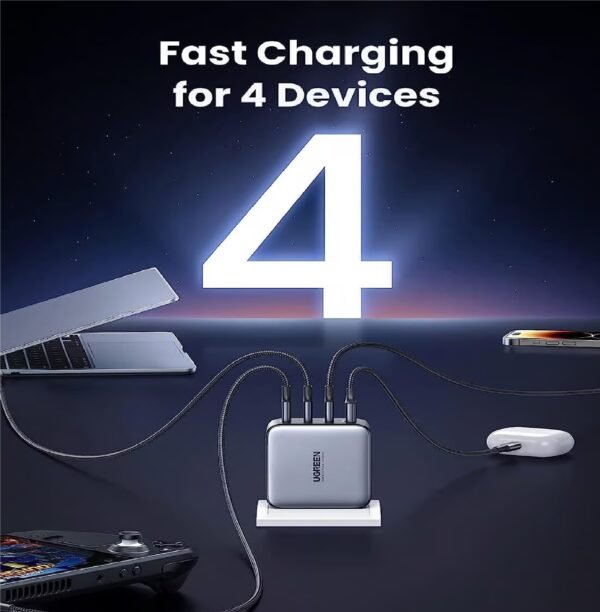 UGREEN 40737 Nexode Wall Charger 4Ports 100W
