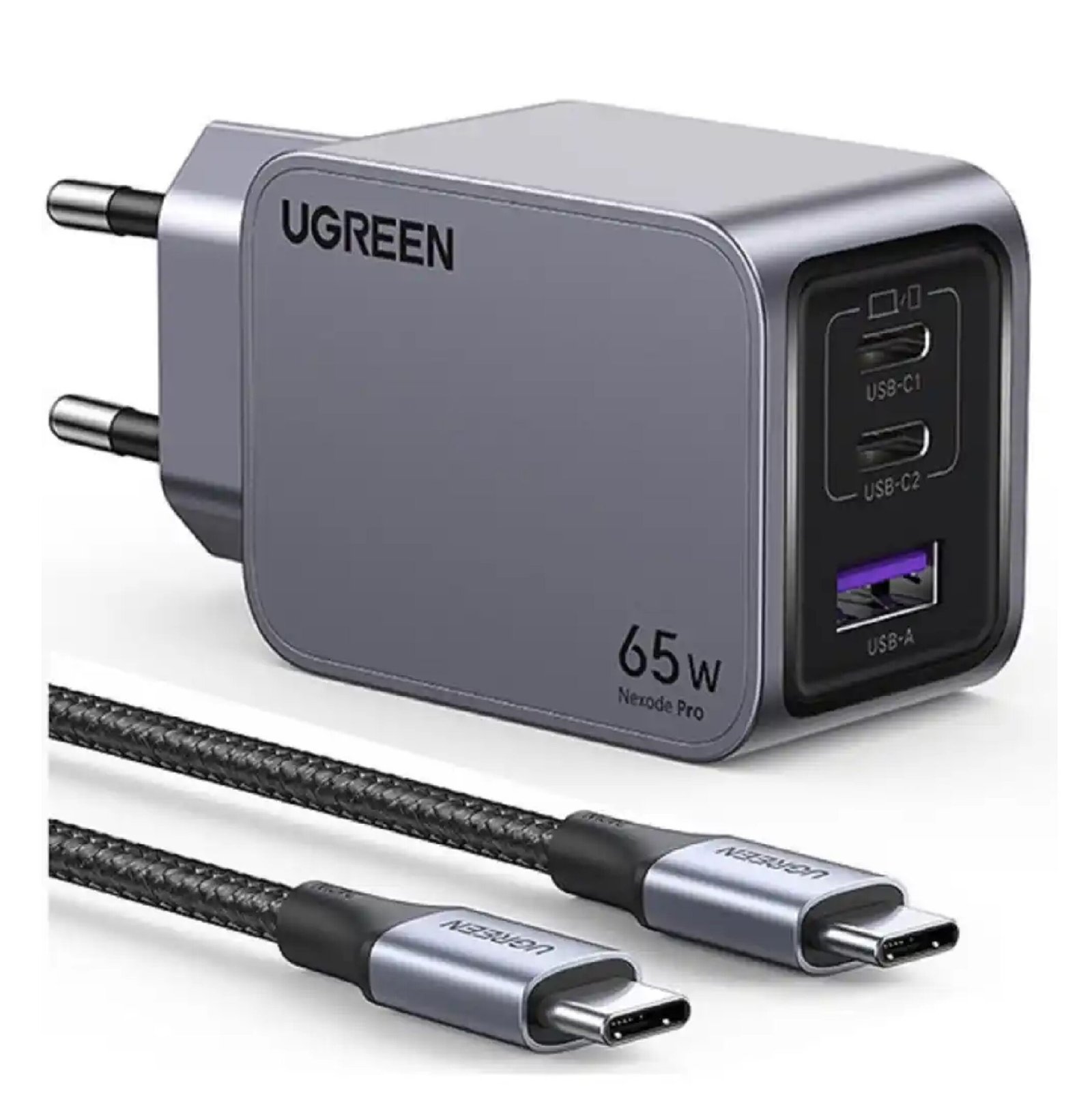UGREEN 25871 3Port GaN Fast Charger 65W