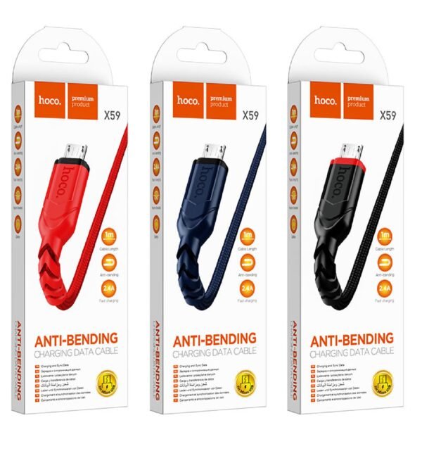 Hoco Charging Data Cable 2M X59