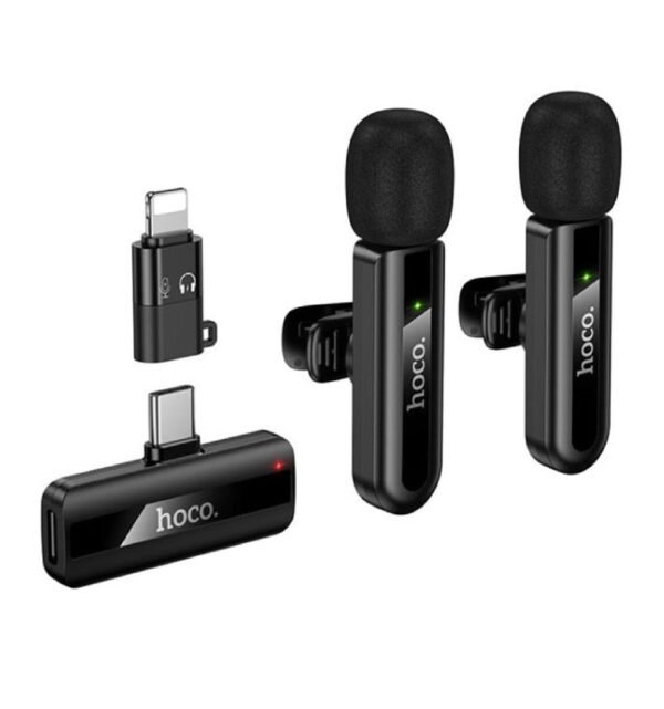 Hoco Lavalier Mic Type-C & Lightning L20A