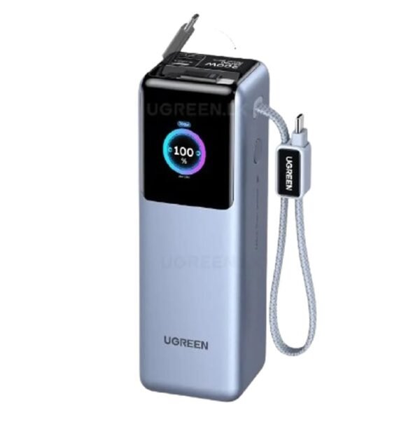 UGREEN 75702B Nexode Pro Power Bank With Retractable Cable