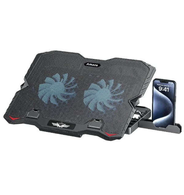 AMAZE Laptop Cooling Pad Dual Fan A504