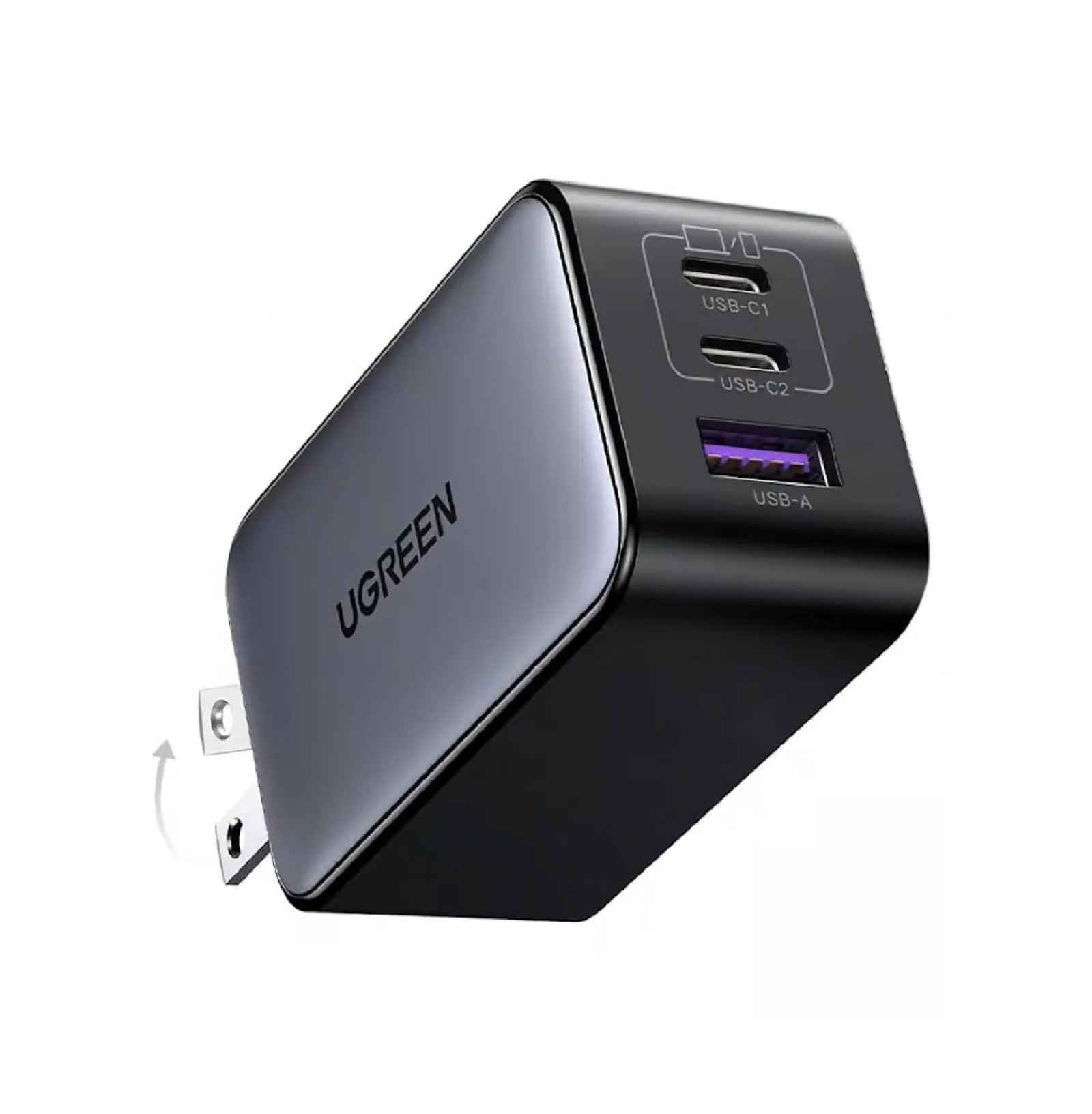 UGREEN NEXODE 3 Ports Wall Charger 65W US Plug 10334