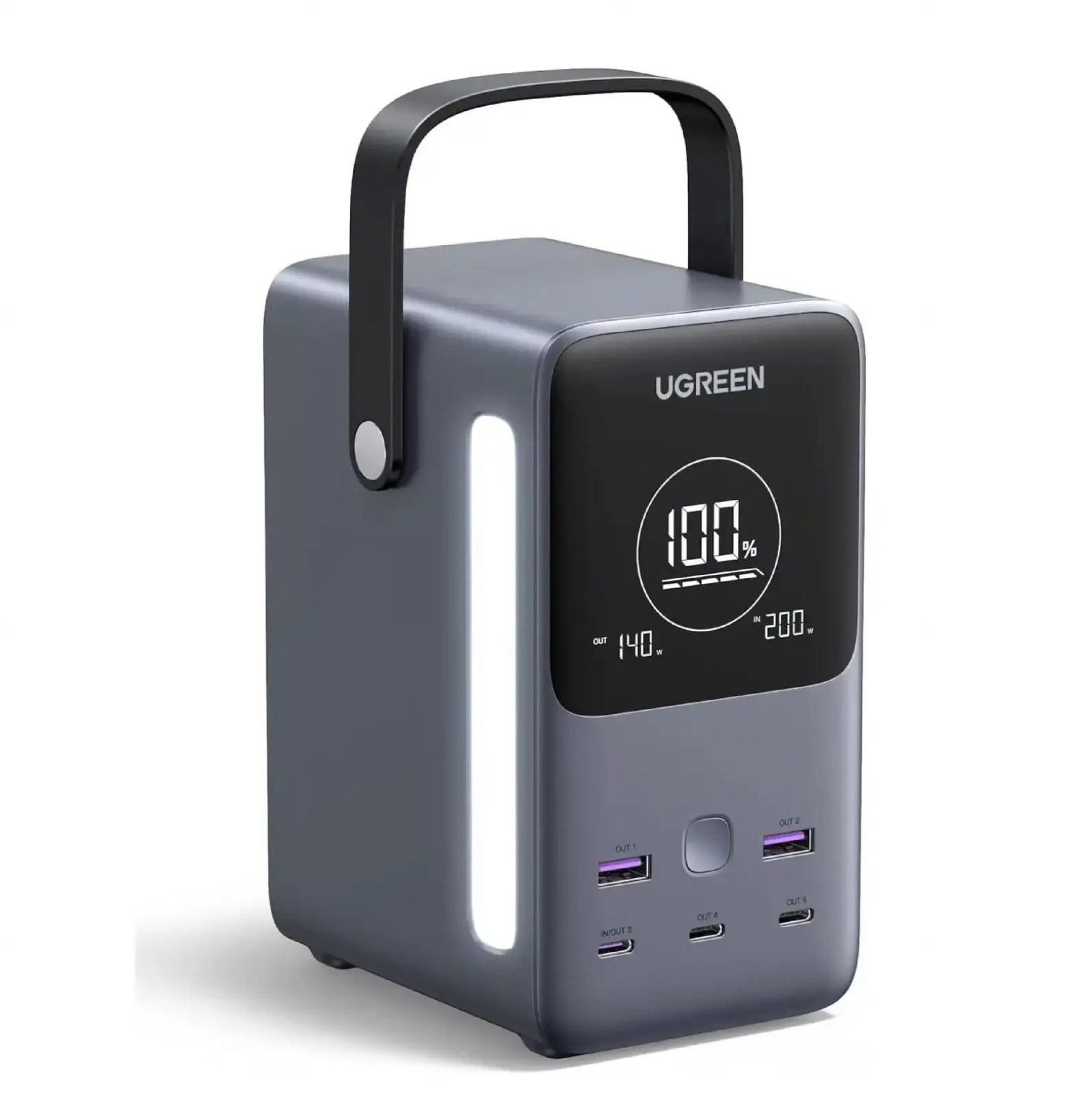 UGREEN 25286 Portable Charger 300W Power Bank 5Ports 48000mAh