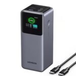 UGREEN 35525B Smart Display Nexode Power Bank 25000MAH 200W