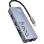 Hoco  8-in-1 Type-C Hub  USB 3.0 HB52