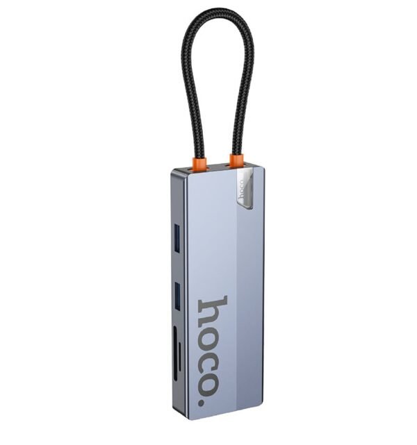 Hoco  8-in-1 Type-C Hub  USB 3.0 HB52