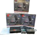 V-Tech Black Box Smart Tv Box 5G Wifi  18.1 Android 8GB/128GB with Voice Remote