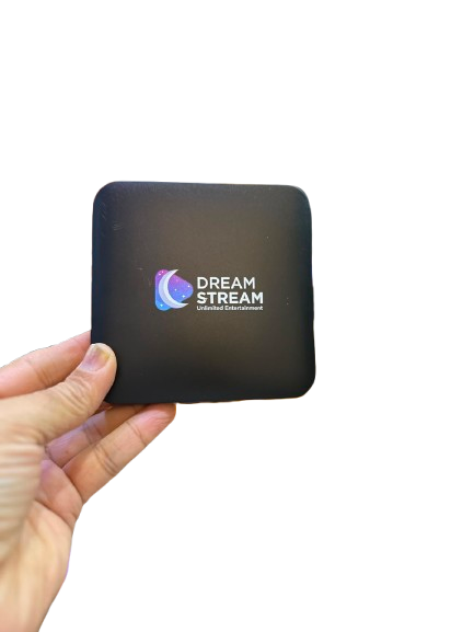 V-Tech Dream Stream Smart Tv Box 5G Wifi 18.1 Android 8GB/128GB with Voice Remote