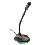 Meetion Adjustable RGB Gooseneck Gaming Microphone MC13