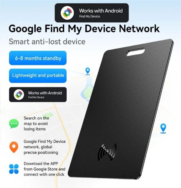 Hoco Smart Tracker Tag Card for Android E97A