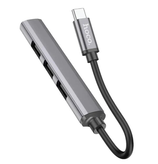 Hoco 4 in 1 Type C Hub USB3.0+USB2.0 HB26