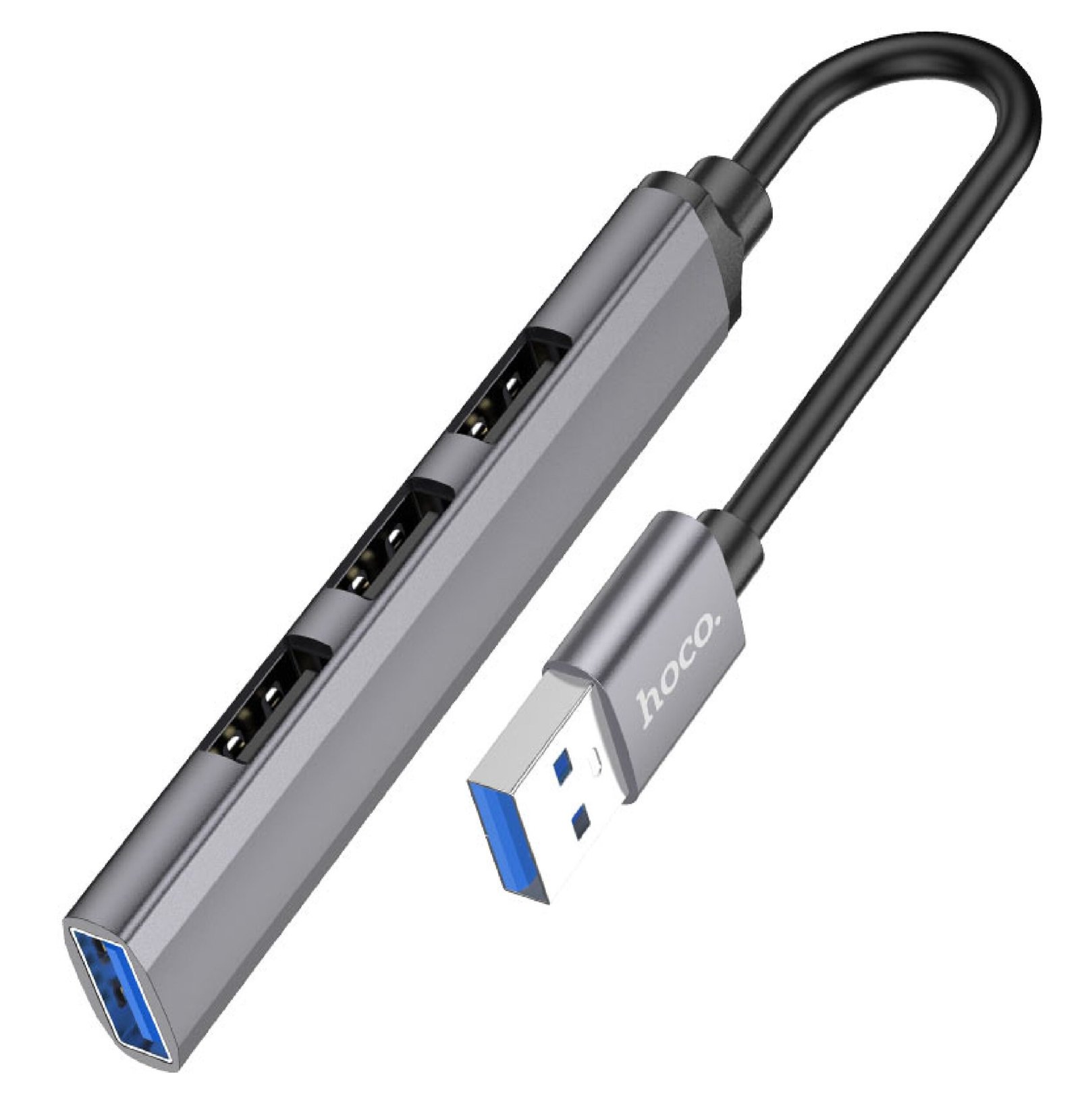 Hoco 4 in 1 USB Hub USB3.0+USB2.0 HB26