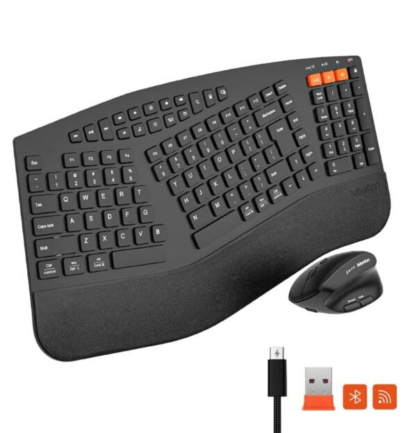 Meetion Ergonomic Wireless Keyboard Combo DirectorB2